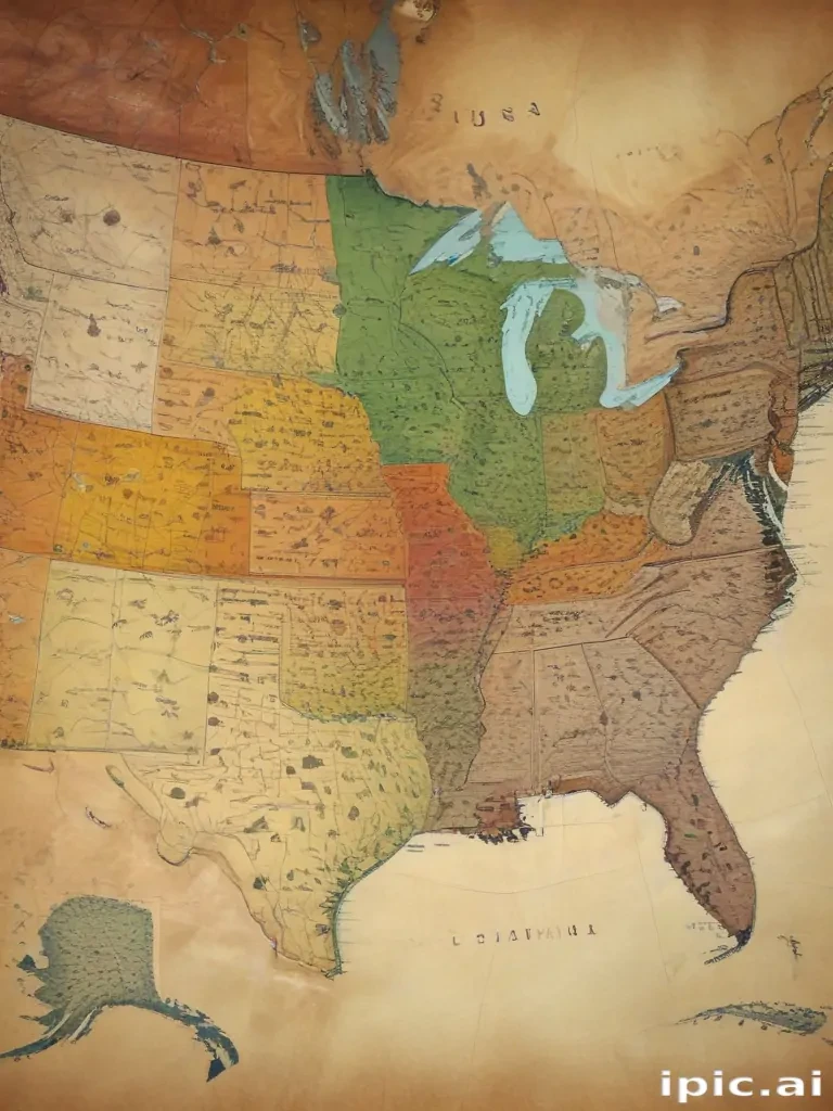 map of the usa states