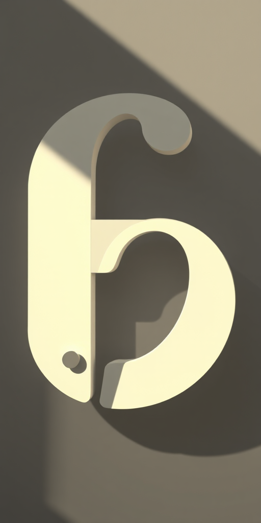 Create a high-resolution image of a stylized letter "f" with a smooth, elegant design, using a DSLR camera at f/2.8 aperture, 50mm lens, ISO 100, and soft natural lighting.