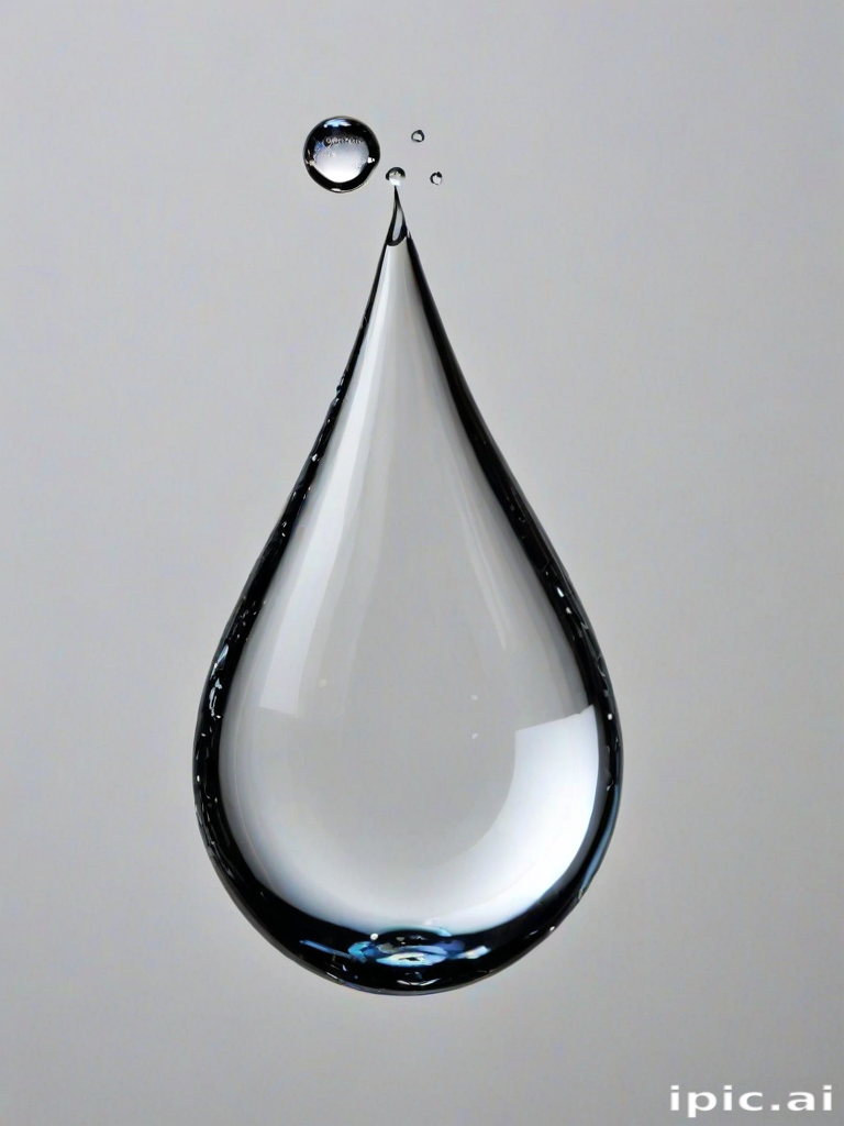 water drop transparent
