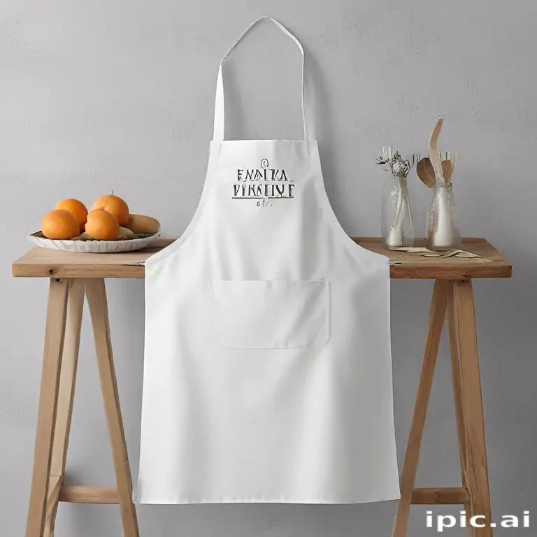 apron mockup
