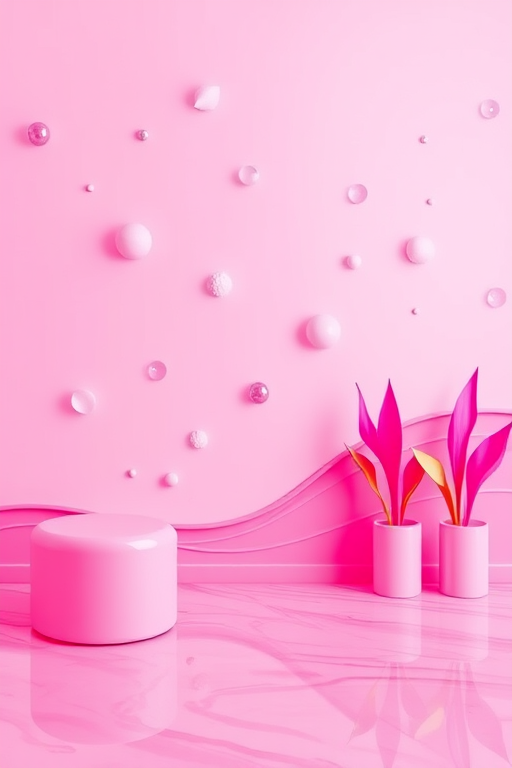 hot pink aesthetic wallpaper