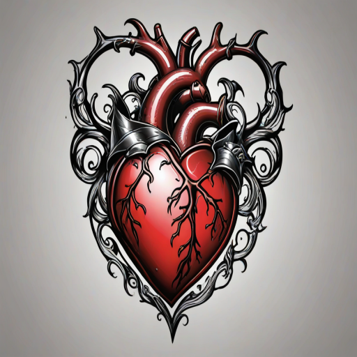 heart tattoo png