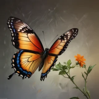 butterfly draing
