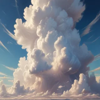 cartoon cloud drawing
