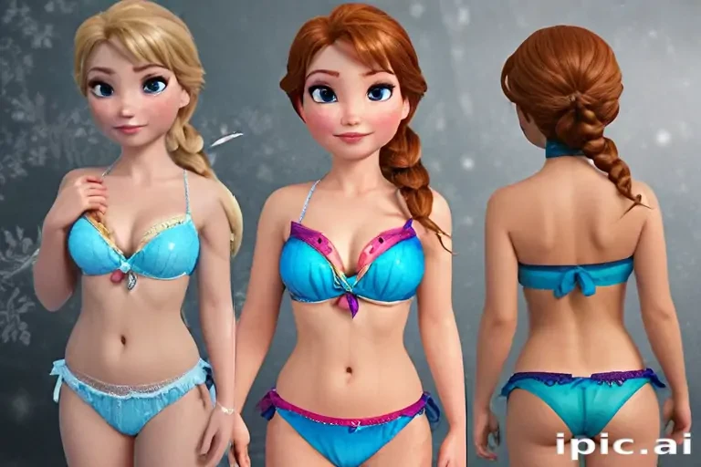 frozen anna bikini