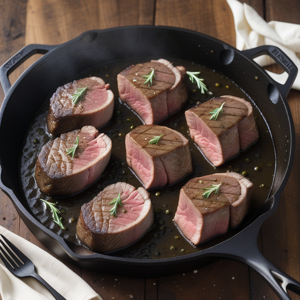 how to cook filet in cast iron