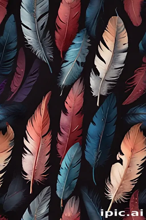 feather background
