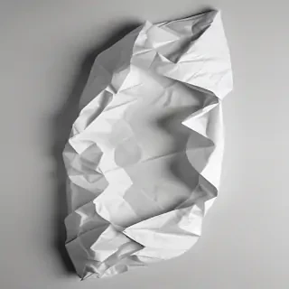 crumpled paper overlay
