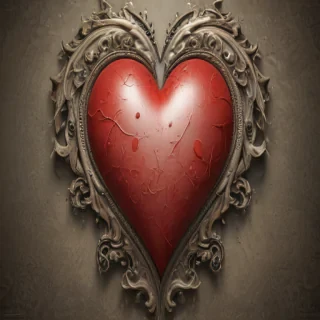 aesthetic heart wallpaper