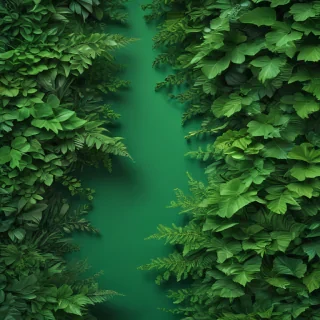 green aesthetic background