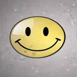 transparent smiley face