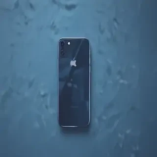 blue iphone background aesthetic
