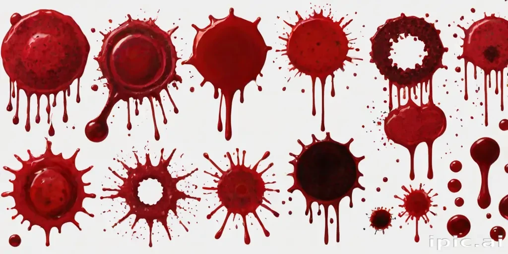 blood splatters png