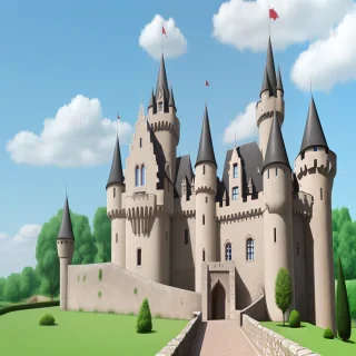 cartoon castel