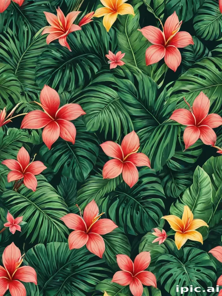 tropical wallpaper iphone