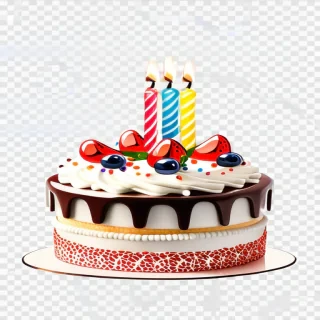 birthday cake transparent background