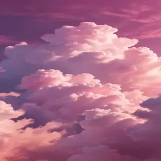 pink cloud background