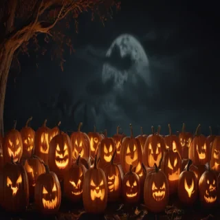 halloween pumpkin background