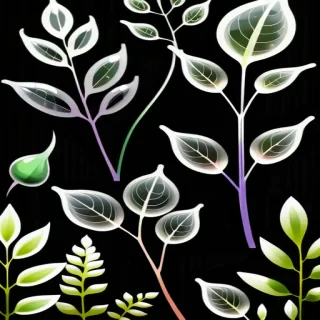 transparent plants