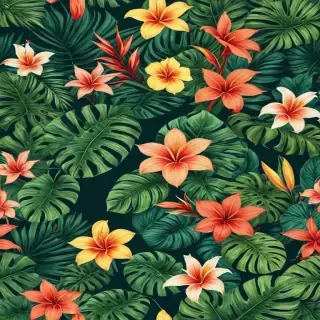 tropical wallpaper iphone