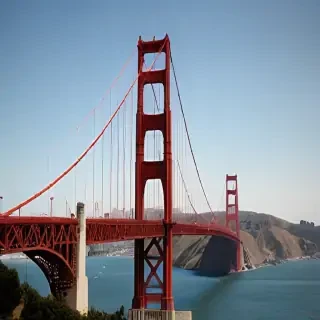 clipart golden gate bridge