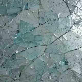 broken glass texture