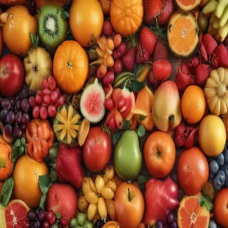 aesthetic fruit background