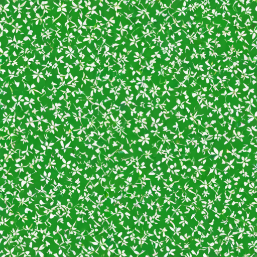 green and white background