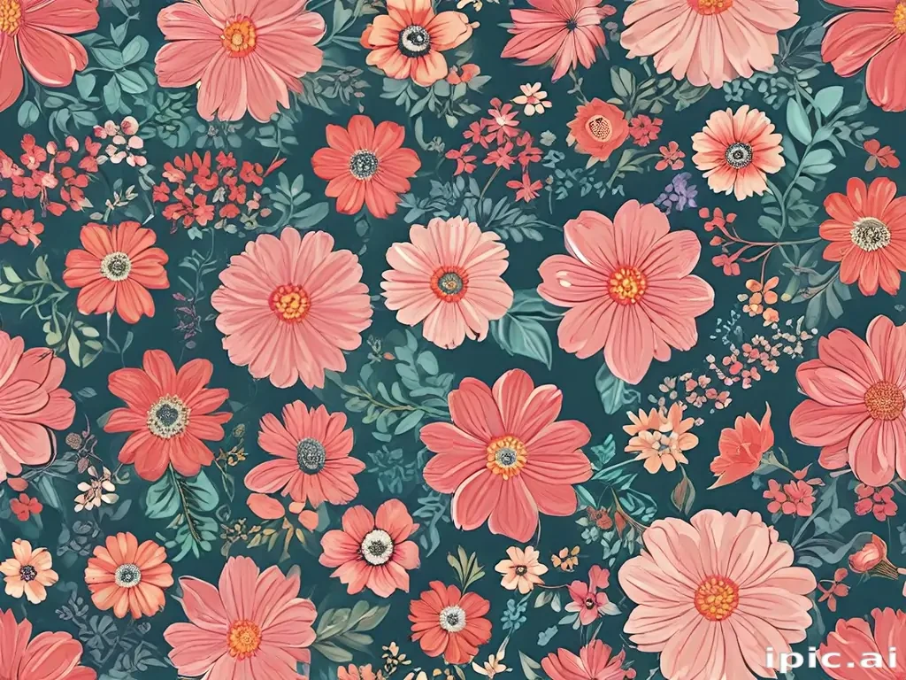 floral computer background