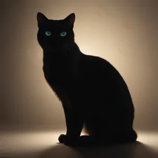 cat silhouette png