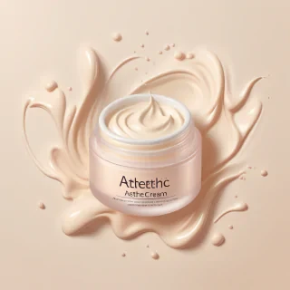 aesthetic cream background