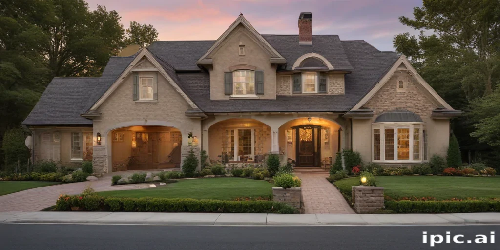 background of a house