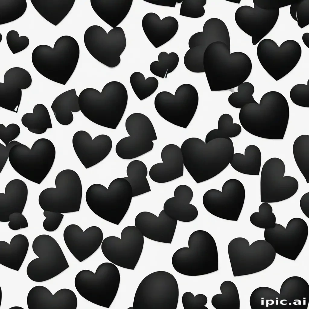 black hearts png