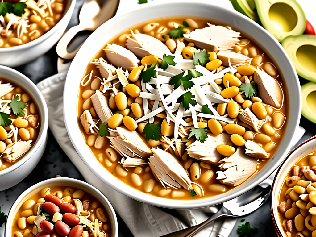 what to serve with white chicken chili
