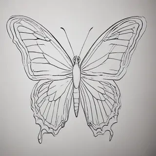butterfly outline