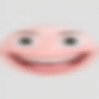 transparent happy face