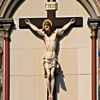 christ on the cross images