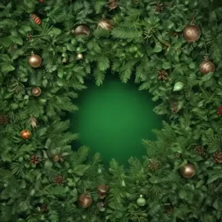 green christmas background