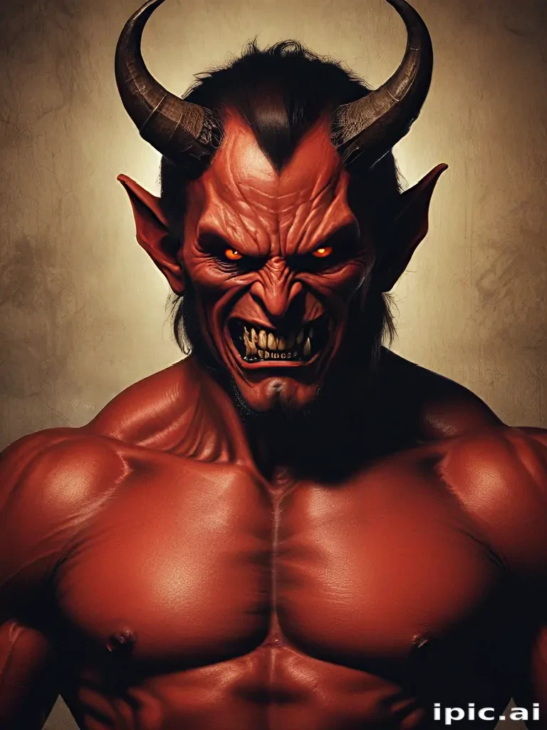 wallpaper of the devil