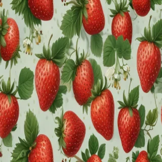 strawberry wallpaper aesthetic