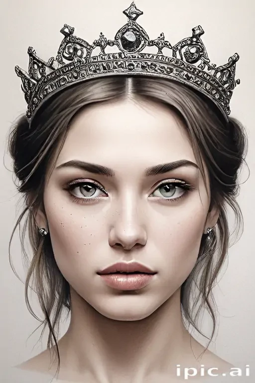 crown drawing