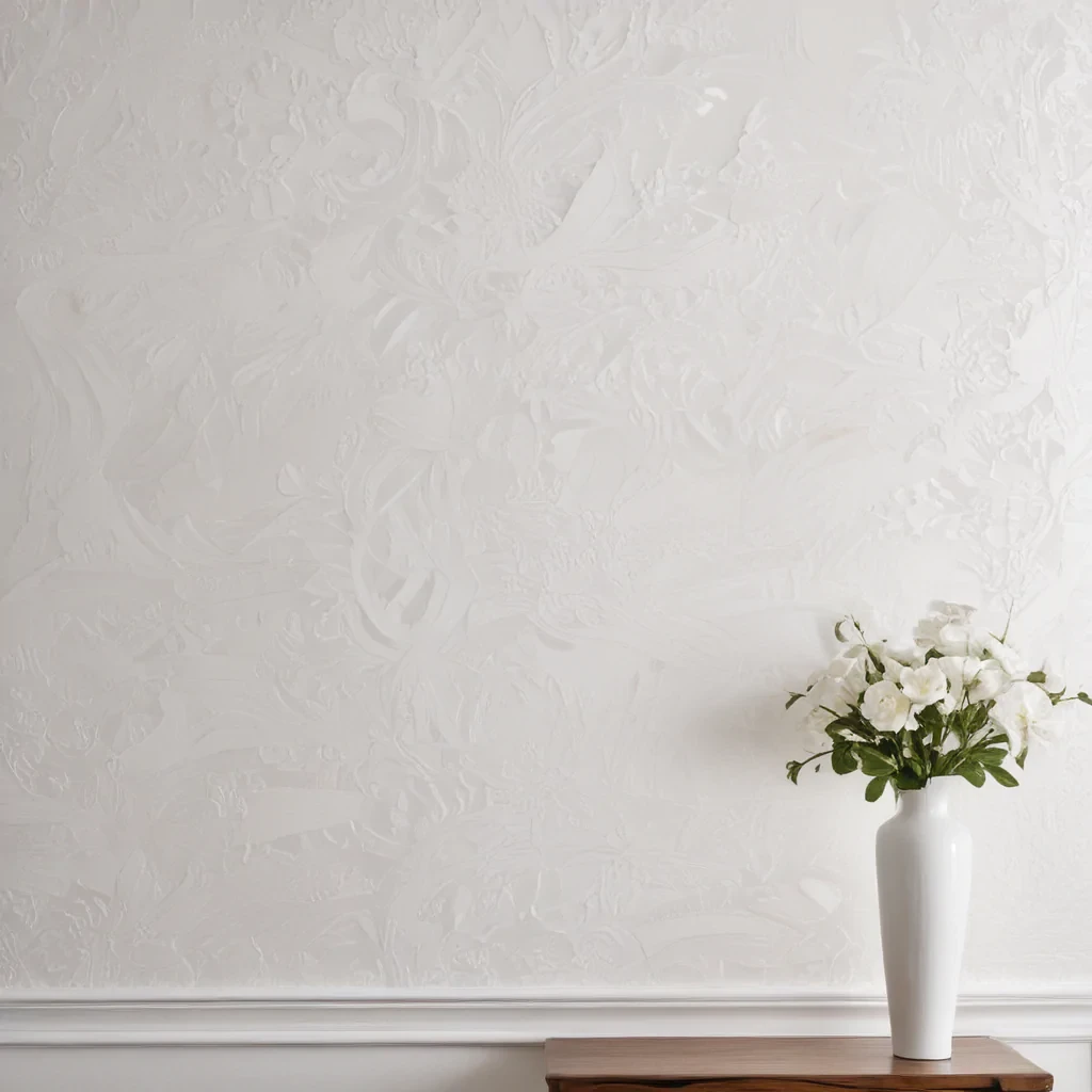 white wall paper