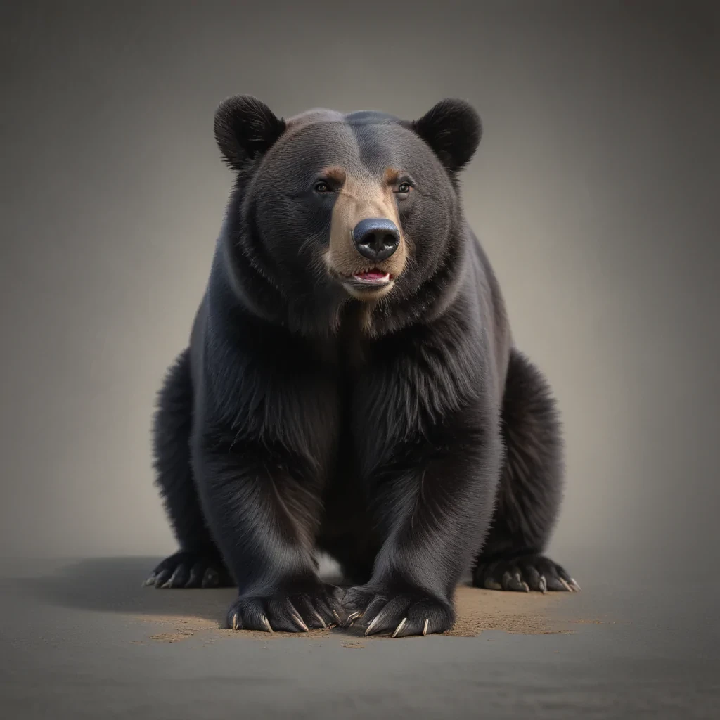 black bear png