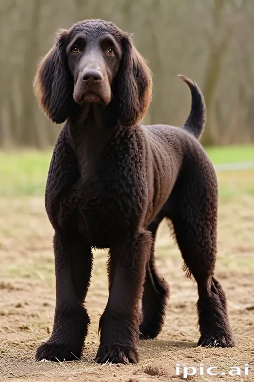 irish water spaniel