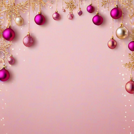 christmas background pink