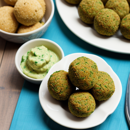 what to serve with falafel balls