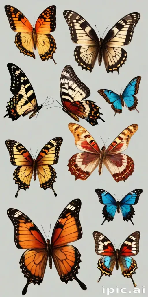 butterflies png