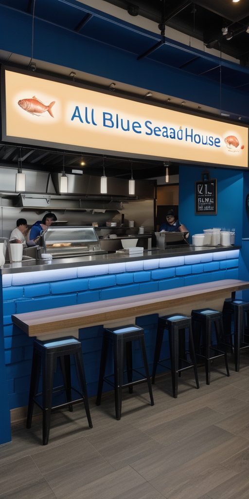 all blue seafood and ramen house