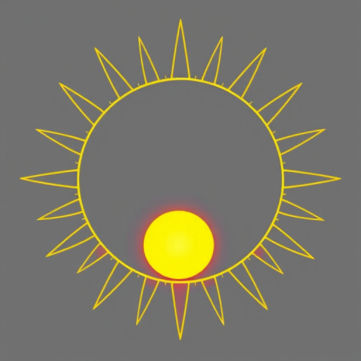 sun clipart transparent background