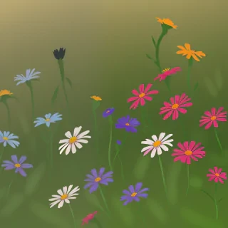 wildflower clipart free